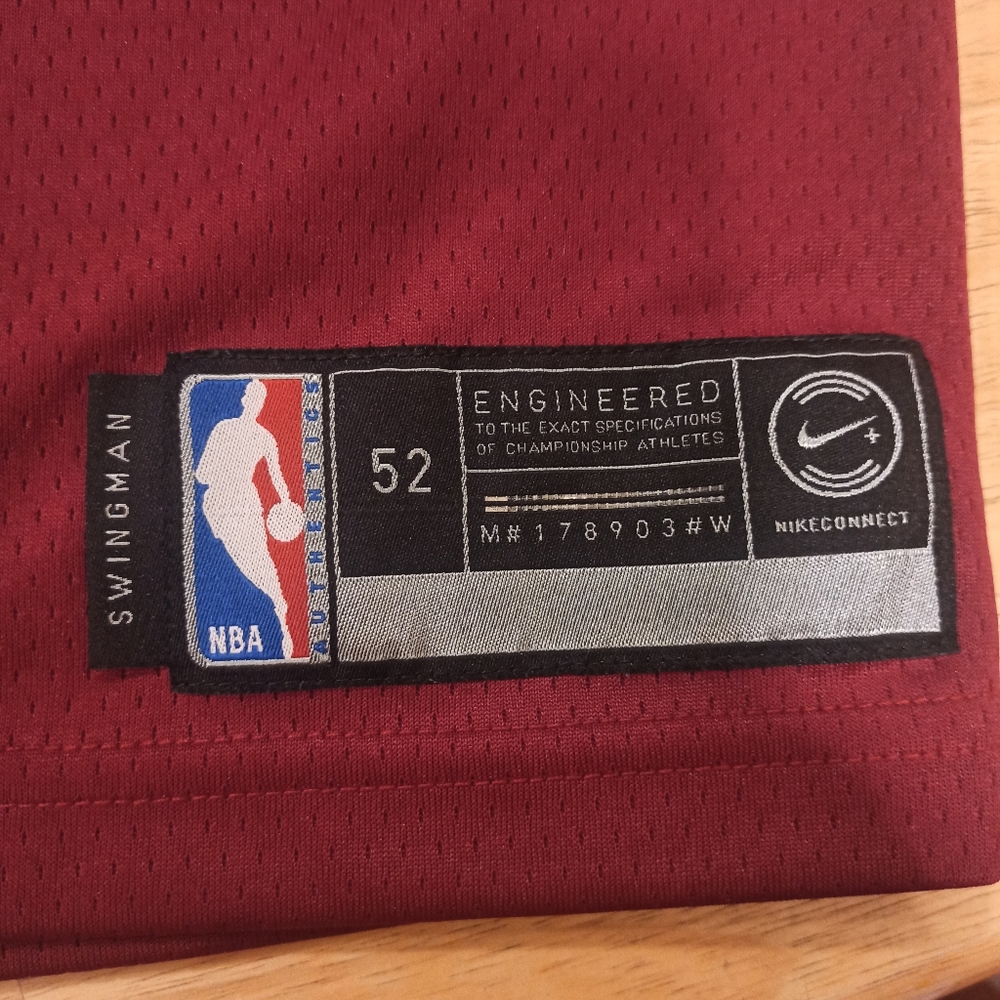 Collin Sexton 2019-20 Cleveland Cavaliers Nike Authentic Jersey Size 52 XL - Picture 6 of 13